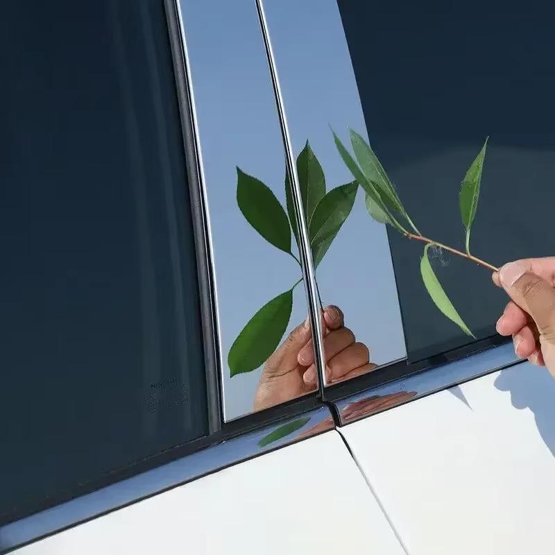 For Honda Civic Car Sticker Pillar Posts Door Trim Covers Decorative Accessories 2006 2007 2008 2009 2010 2011