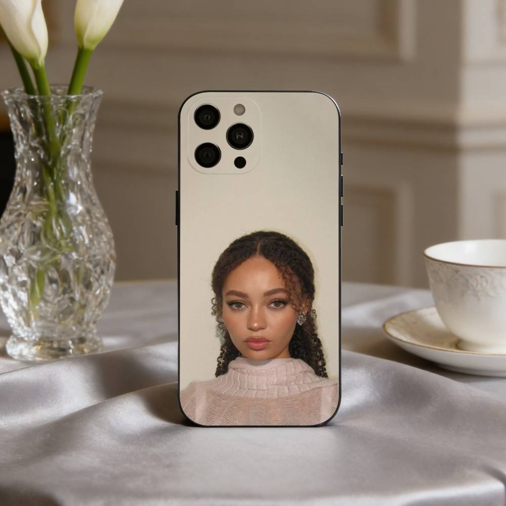 Edgy N-Nico P-Parke Actress Phone Case For iPhone 17pro, 16,15,14,13,12,11 X XR Plus,Others Soft Black Cover