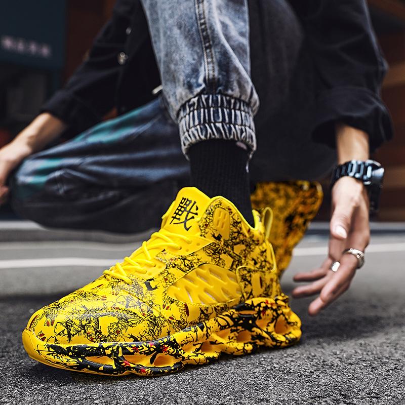 Высококачественная универсальная модная обувь, удобная дышащая уличная повседневная спортивная обувь из искусственной кожи больших размеров 38-46