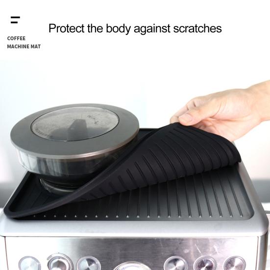 Espresso Machine Accessories for Breville 870/880 Coffee Storage Mat Food Grade Silicone Anti-Scratch Pad And Barista Tool for Coffee Bar Essentials