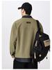 Men's Designer-Style Faux Two-Piece Jacket, Spring/Autumn 2025, Loose Casual Workwear, Trendy Cotton Outerwear.