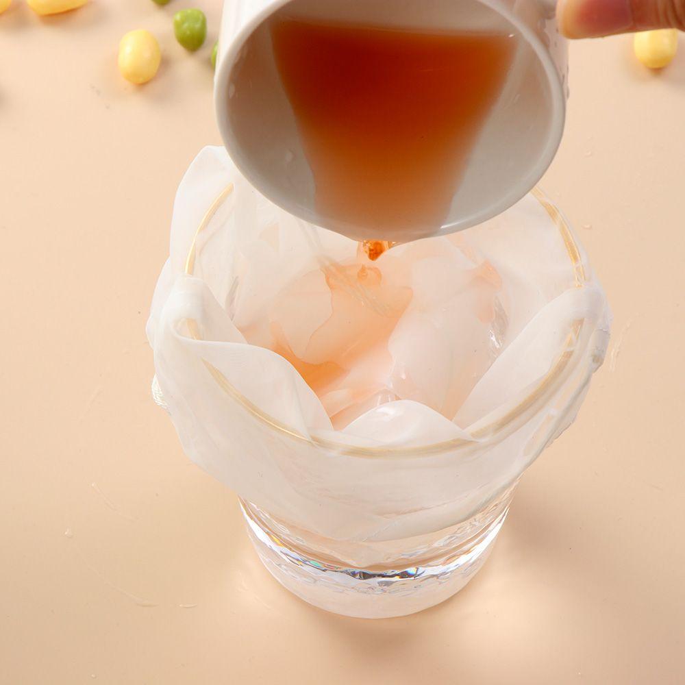 Reusable Wine Strainer Colander Cooking Cheesecloth Nut Milk Bag Coffee Filter Nylon Fine Mesh