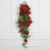 3Ft Artificial Rose Vine Hanging Plants Decoration Simulation Flower for Home Room Garden Wedding
