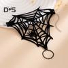 Паутина цепочка на палец ажурный паук декор регулируемая готическая цепочка на руку Хэллоуин вечеринка карнавал пасхальный день браслет кольцо