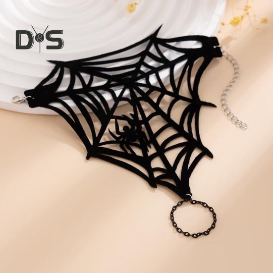 Паутина цепочка на палец ажурный паук декор регулируемая готическая цепочка на руку Хэллоуин вечеринка карнавал пасхальный день браслет кольцо