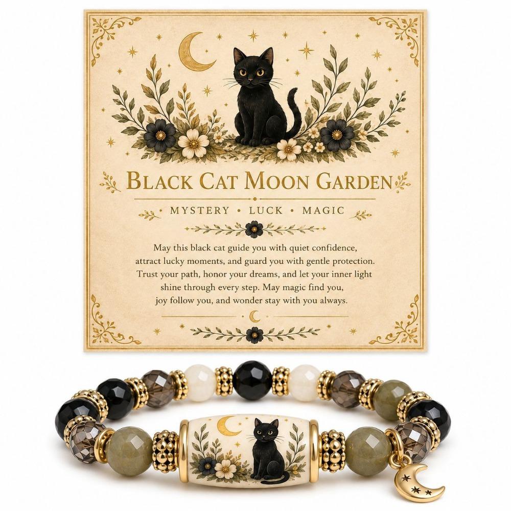 Vintage Halloween Beaded Bracelet Handmade Crystal Holiday Bracelet For Women Men