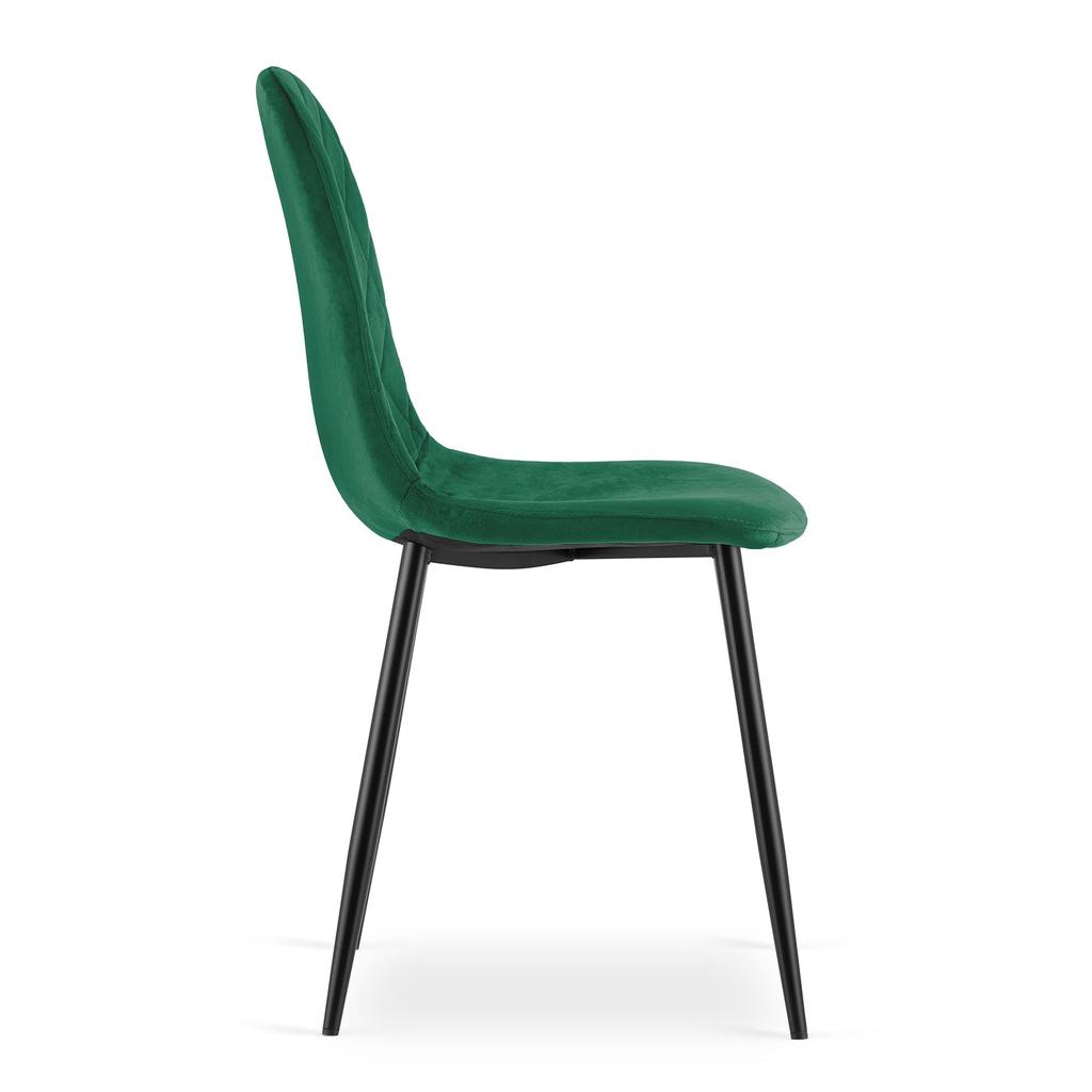 ASTI chair - dark green velvet x 4