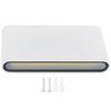 LED Wall Lamp 12W COB Aluminum Outdoor Garden Light Fixture IP65 Waterproof AC85-265V(White Shell