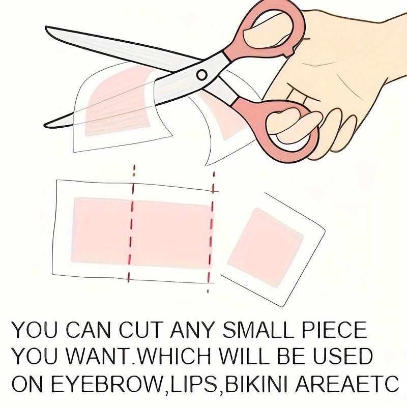 Зеленые алоэ вера восковые полоски для удаления волос готовые к использованию отшелушивающие для лица бровей губ не раздражающие 20 маленьких штук