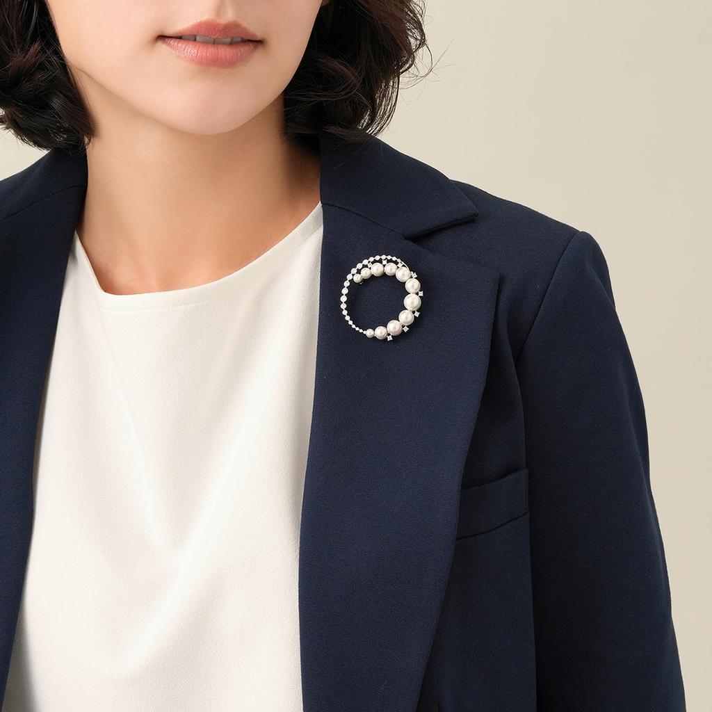 Брошь из ракушечного жемчуга VBPV5091 UW [Vendome Boutique]