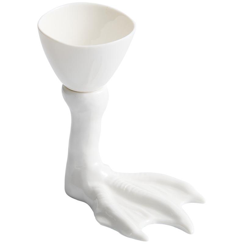 Блюдо для приправы с четырьмя лепестками Wujinsha Креативное блюдо для ресторана и клуба отеля Блюдо для художественной концепции Керамическая посуда