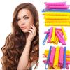 12/18/10pcs Hair Curler Rollers Women Spiral Curls Heatless with 2 Pcs Hooks DIY Wave Shape Rollers Spiral Round Curls Hair Tool