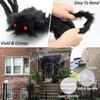 Giant Plush Spider Halloween Decoration (90-200cm) - Hairy Horror Prop for Indoor/Outdoor Party Scenes, Multi-Scene Prank Toy