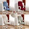 Carve Patterns Office Chair Cover Jacquard Stretch Spandex Computer Seat Covers Gaming Chair Slipcovers For Living Room Home