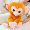 Cute Little Monkey Doll Plush Toy Ape Doll Children Accompany Soothing Rag Doll Birthday Gift