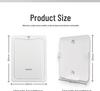 Wireless Multi-Functional Smart Scene Panel Switch with Mijia APP Bluetooth BLE Integration, No Wiring Needed for Whole House Connectivity