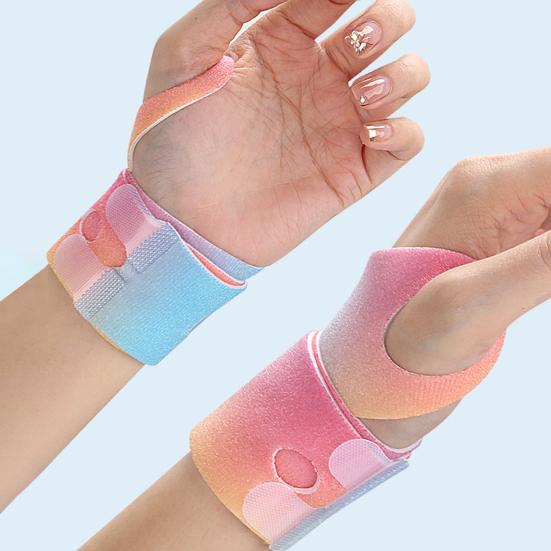 Бандаж на запястье, регулируемая поддержка запястья для облегчения боли в запястном канале, спортивная пенная лента, фиксатор голеностопа для бега, баскетбола, тренировок, фитнеса