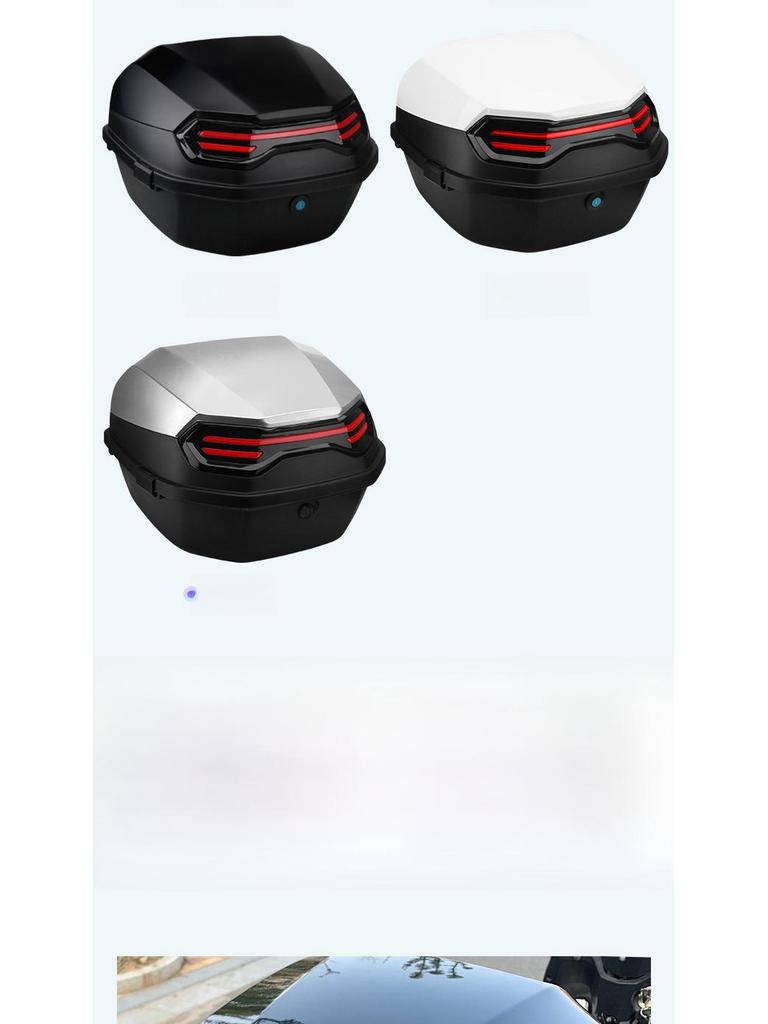 Универсальный большой электрический автомобильный багажник, хвостовой бокс для аккумулятора, педальных мотоциклов