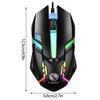 USB Проводная Мышь Цветная Светодиодная Игровая Мышь 5000 DPI Проводные Мыши Оптическая Проводная Мышь для Геймеров Для Настольного Компьютера Ноутбука ПК Компьютера