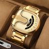 Men's Watch Men's Trendy Gold U-shaped Fashionable Men's Watch
