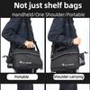 Expandable Large Capacity Bicycle Rear Rack Bag Outdoor TravelPack Portable Handbag Cycling Bike