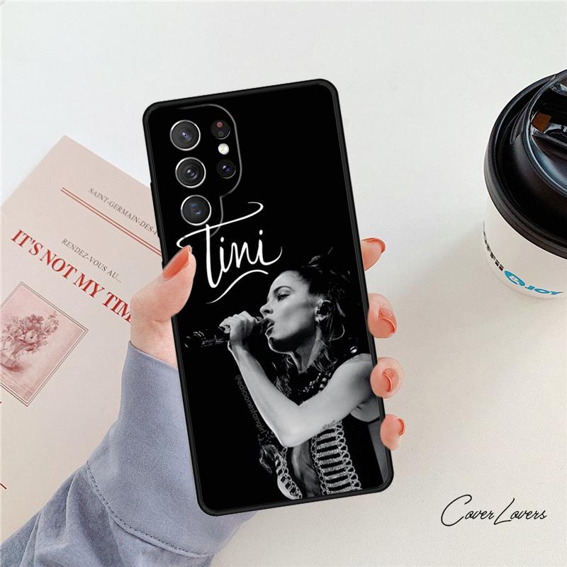 Чехол для телефона Tini Stoessel Для Samsung Galaxy S24 S25 S23 S22 Ultra Note 10 20 Plus S20 S21 FE Обложка