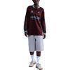 (WMNS) Nike Sportswear Long-Sleeve Jersey 'Burgundy Crush Baltic Blue' Women's IM7452-652