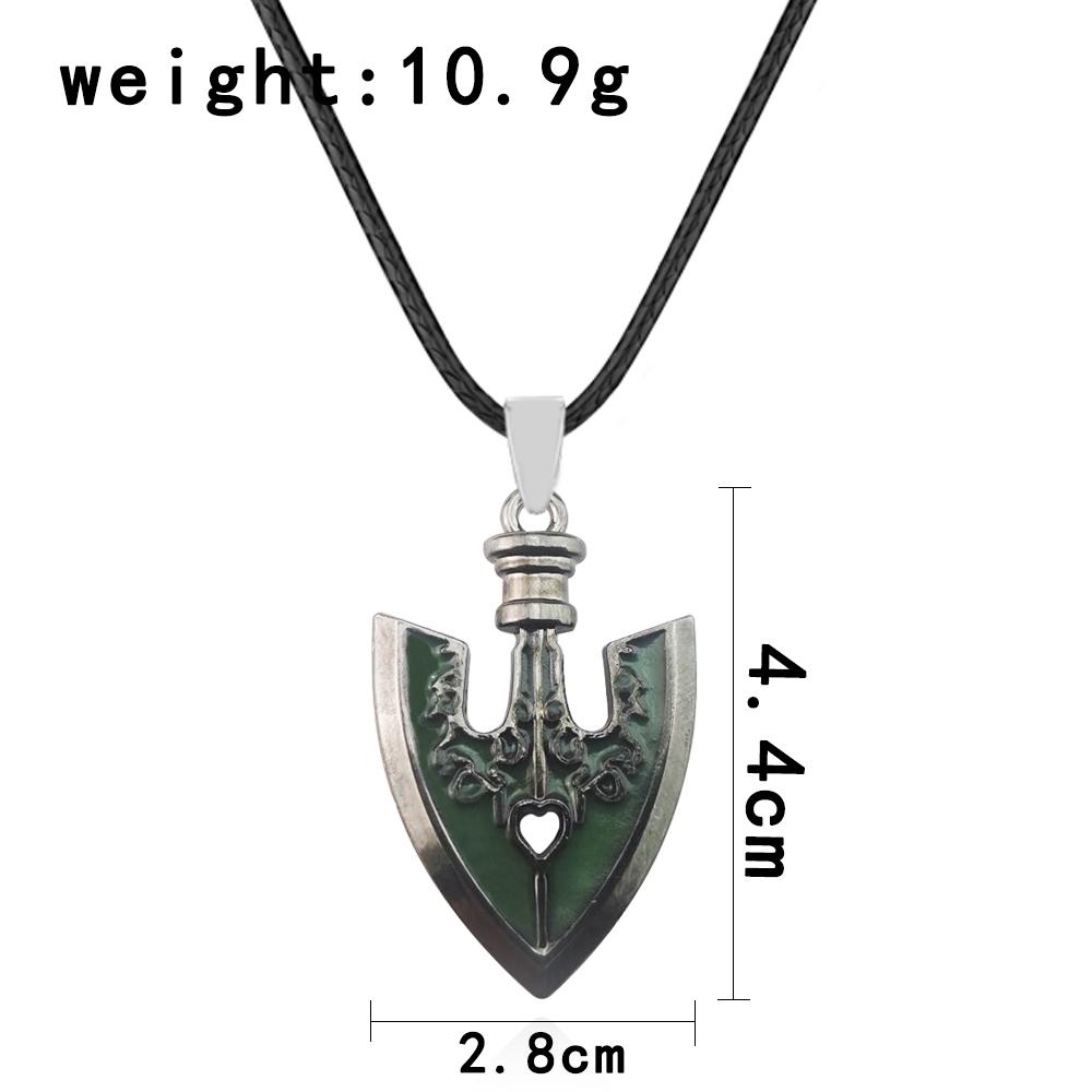 Anime Jojos Bizarre Advanture Luminous Necklace Killer Queen Arrow GLOW IN THE DARK Cosplay Necklaces For Friends