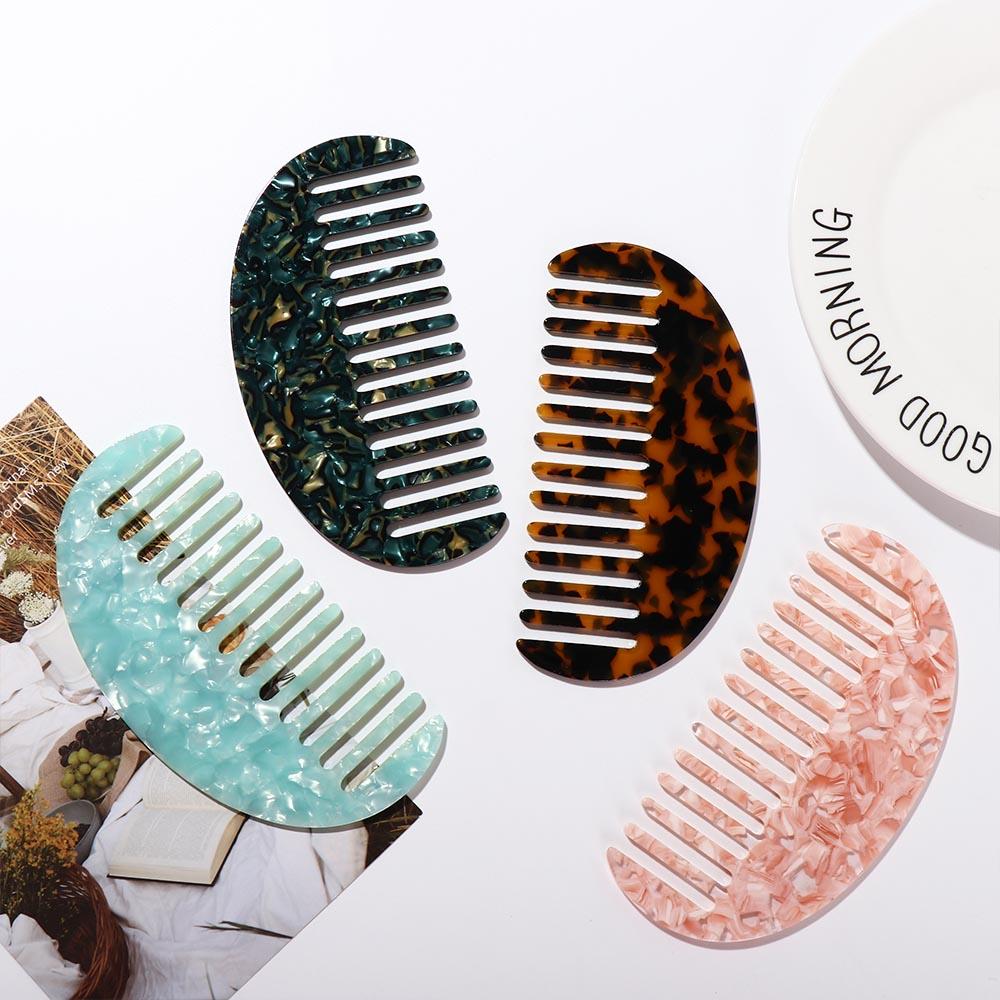 Hair Styling Tool Acetate Hair Combs Hair Cutting Brush Tortoise Shell Hairdressing Comb