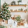 15 шт. Аксессуары для снежных шаров Прозрачный пластик DIY Снежные шары Запасные части Зимний набор для творчества Снежный шар Снежные шары