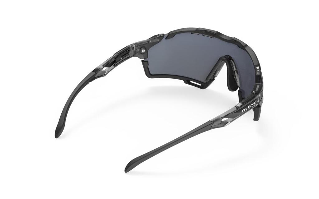 RUDY PROJECT Sport Sunglasses Cutline Crystal Ash Gloss Frame Multi Laser Sunset Lens SP635257-S001