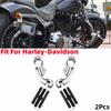 2 шт./компл., кронштейн для подножек мотоцикла, регулируемые подножки, крепления, зажимы, комплект 1 1/4 дюйма (32мм) за