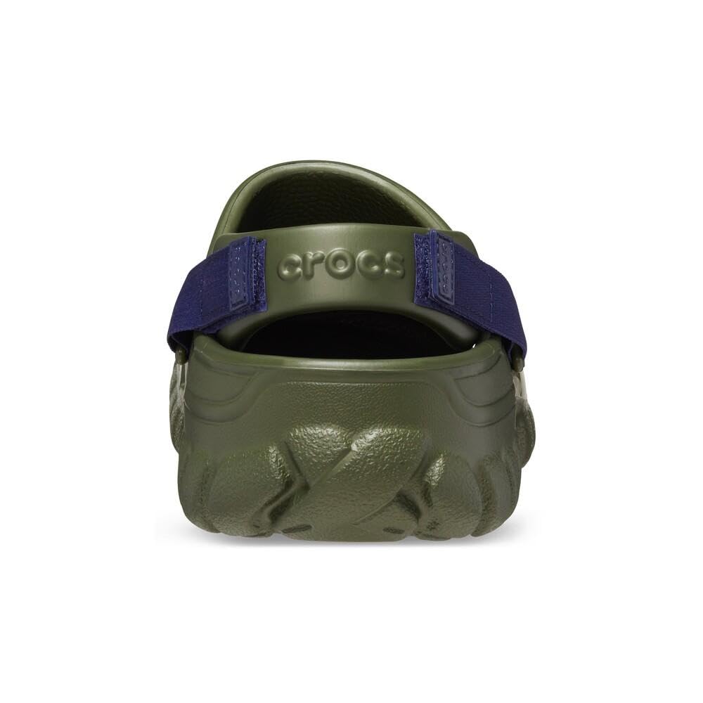 Клоги Crocs Sport Army Размер 28 см Внедорожные сандалии, Зеленый/Темно-синий,