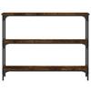 VidaXL Table console chêne fumé 100x22,5x75 cm bois d'ingénierie 834027
