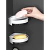 Toilet Corner Does Not Hurt the Wall Triangle Soap Box Toilet Triangle Soap Storage Rack Wall Hanging Soap Storage Box