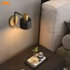 LED Wall Light Bedroom Bedside Wall Lamps Living Room Study Corridor Home Wall Lamp Modern Simple Home Decoration Light  Fixture