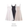 Kaslead New Arrival Women's Clothing Fashion Style Fashion Waist-Controlled Cotton Linen Sleeveless Long Dress