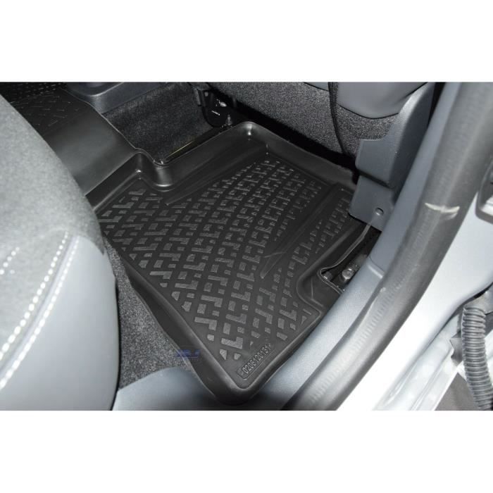 Tapis De Sol En Caoutchouc - J&J AUTOMOTIVE - Renault Clio 4 - 3D - Antidérapant - Sur Mesure