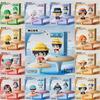 ONE PIECE Ника Луффи Мини Строительные Блоки Аниме Персонаж Модель Чоппер Эйс Багги Сборные Кирпичики Игрушка Детский Праздничный Подарок