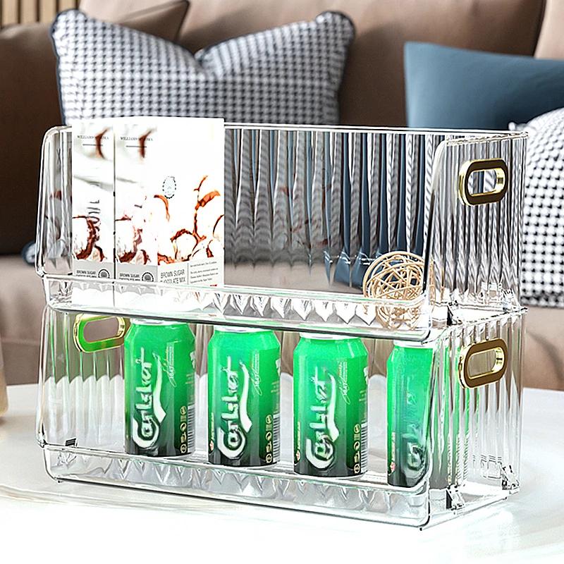 Прозрачный ящик для хранения косметики, прозрачный белый настольный органайзер для макияжа, роскошные аксессуары для ванной комнаты, акриловая полка для мелочей