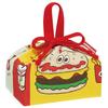 Children's Lunch Box Drawstring Bag Burger Conks Friends Made In Japan KB7-A