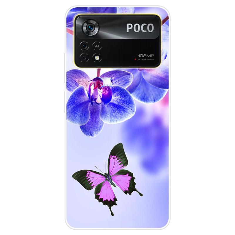 Для Xiaomi Poco X4 Pro 5G силиконовый чехол из ТПУ мягкий чехол для телефона для Xiaomi Poco M4 Pro 4G чехол