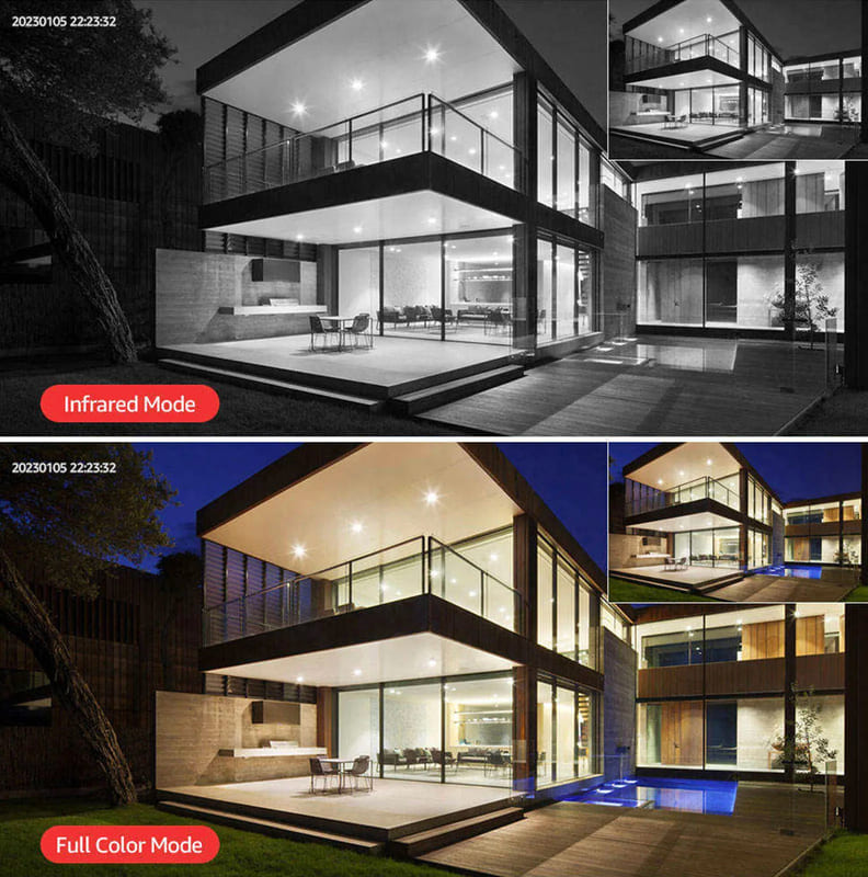 Новая камера видеонаблюдения Wi-Fi 2024 года для ЕС, двойной объектив, 4K 8MP PTZ HD 360, защита безопасности, умная беспроводная камера ночного видения, IP-камера видеонаблюдения V380 Pro