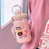 Large Capacity Vacuum Cup Cartoon Coffee Cup Cute Student Water Cup  Gift