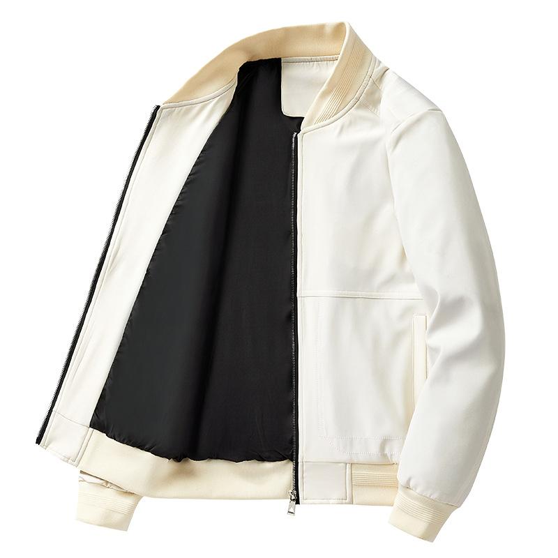 Деловая куртка Мужская мода с бейсбольным воротником Большая повседневная универсальная куртка 8XL