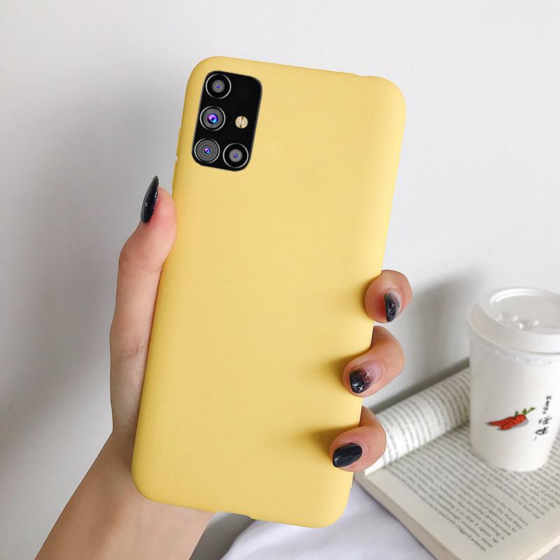 Мягкий силиконовый чехол из ТПУ Samsung Galaxy M31 M31S M51 M11 M21 A01 A11 A21S A31 A41 A51 A71 S20 FE S10 Lite S10e S9 Note 10 20 Ultra