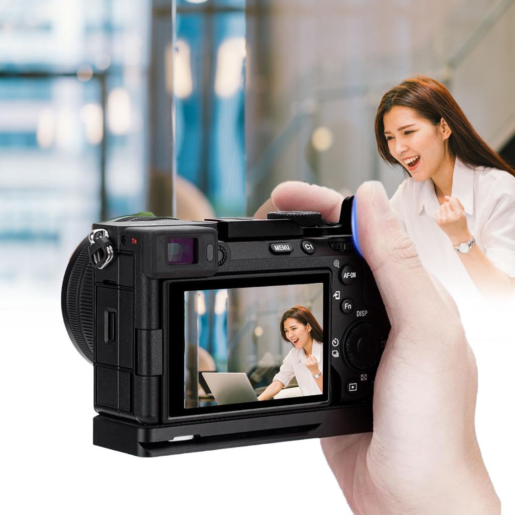 Горячий башмак, упор для большого пальца, ручка для камеры A7CR A7CRII, алюминиевый сплав, эргономичный дизайн