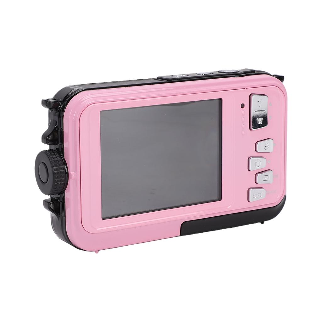 Water Proof Camera 48MP 2.7K Autofocus 16x Zoom Floatable Dual Screen Selfie Underwater Camera for Snorkeling