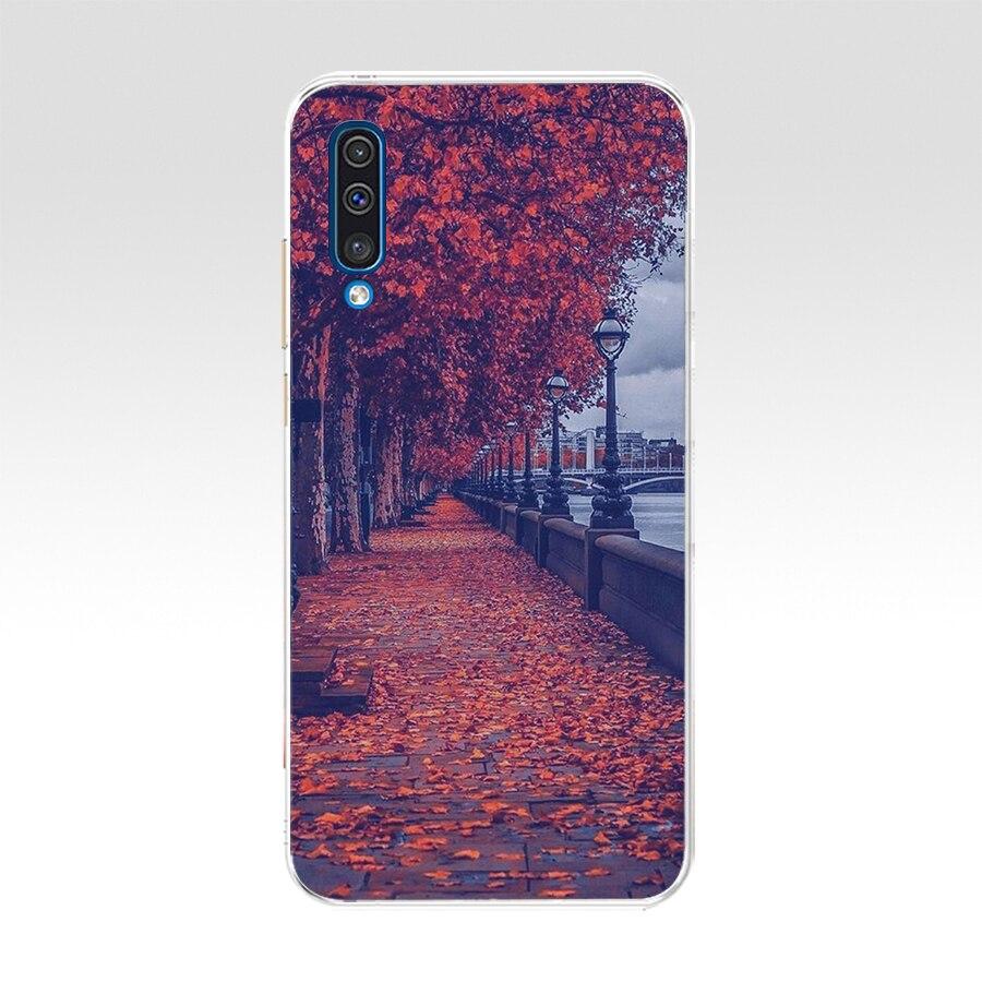 Чехол для Samsung Galaxy A50 A 50, цветной защитный чехол с принтом кота, мягкие силиконовые чехлы из ТПУ для Galaxy A50, Fundas Coque Capa