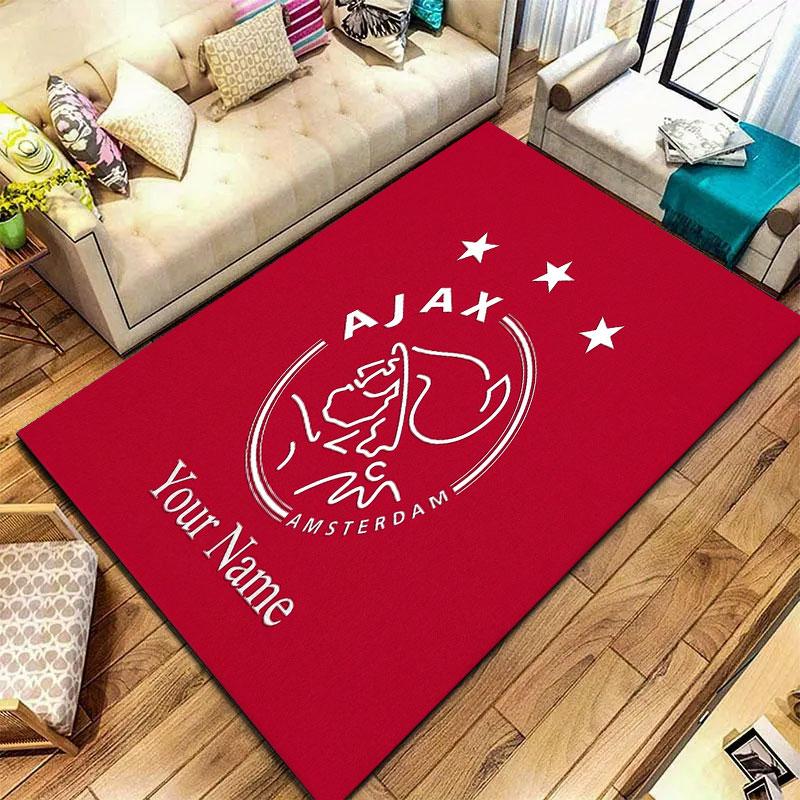 AFC Ajax Custom Name Carpet Rug for Living Room Bedroom Home Sofa Decoration,Kids play Non-slip Floor Mat
